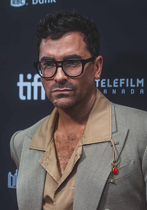 Dan Levy, Producer, at the 2025 Toronto International Film Festival (TIFF) for the movie Lilith Fair: Building a Mystery - The Untold Story.