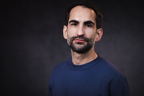 Dan Rufolo portrait at WikiPortraits Studio at Sundance 2025