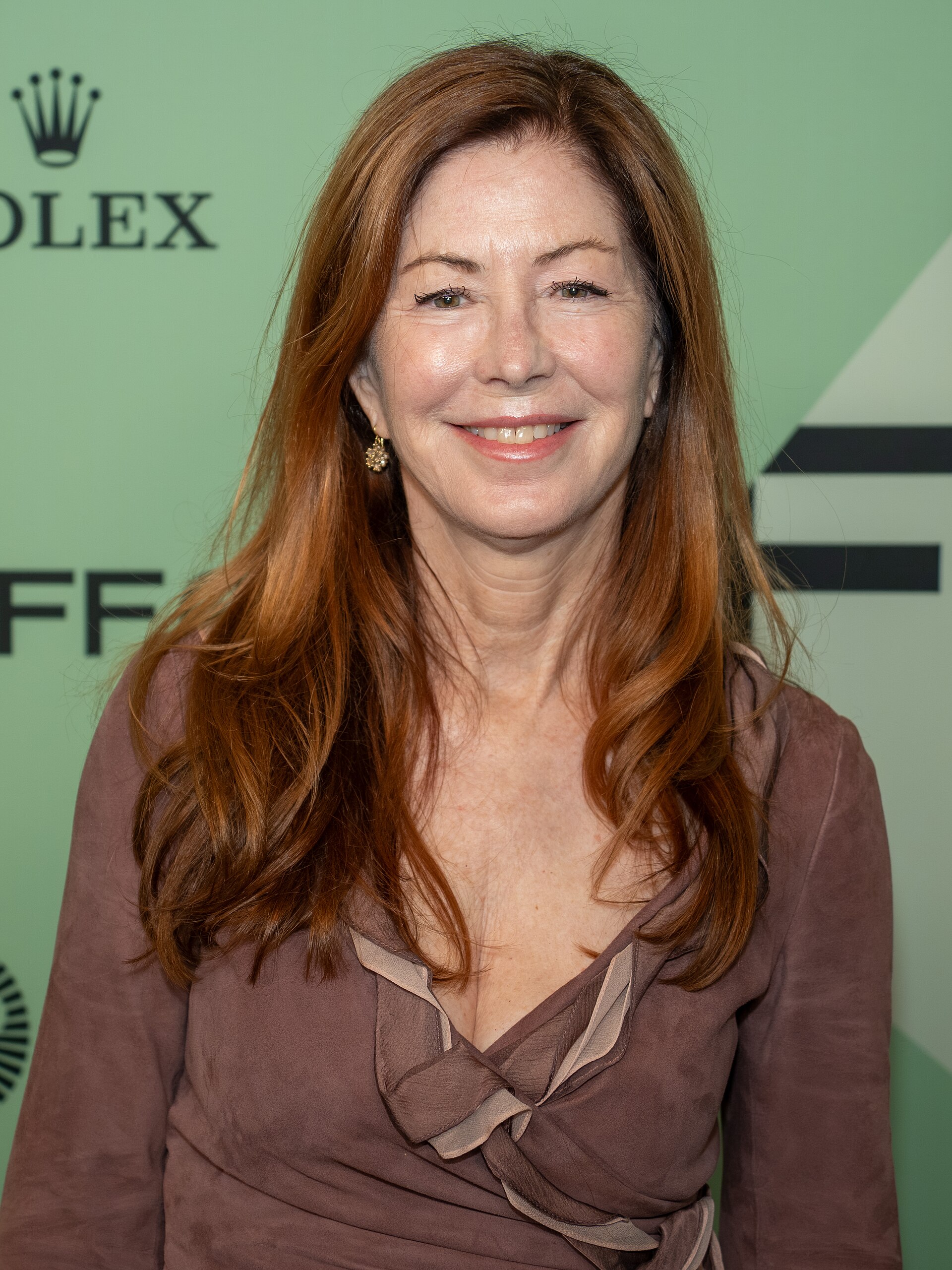 Dana Delany, actress, at the 63rd annual New York Film Festival at Lincoln Center in 2025 for the film Blue Moon