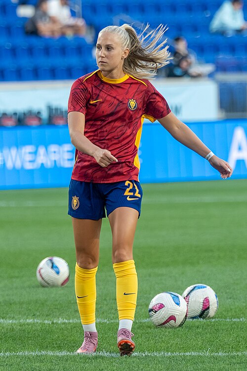 Dana Foederer during Gotham FC vs Utah Royals on 23 Aug 2025