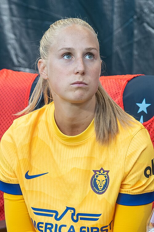 Dana Foederer during Gotham FC vs Utah Royals on 23 Aug 2025