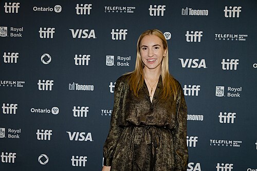 Dani Sommerhauser at the 2024 Toronto International Film Festival (TIFF) for the movie Shell.
