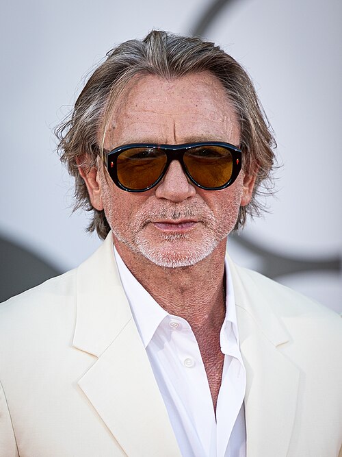 Actor Daniel Craig at the 81st Venice International Film Festival
