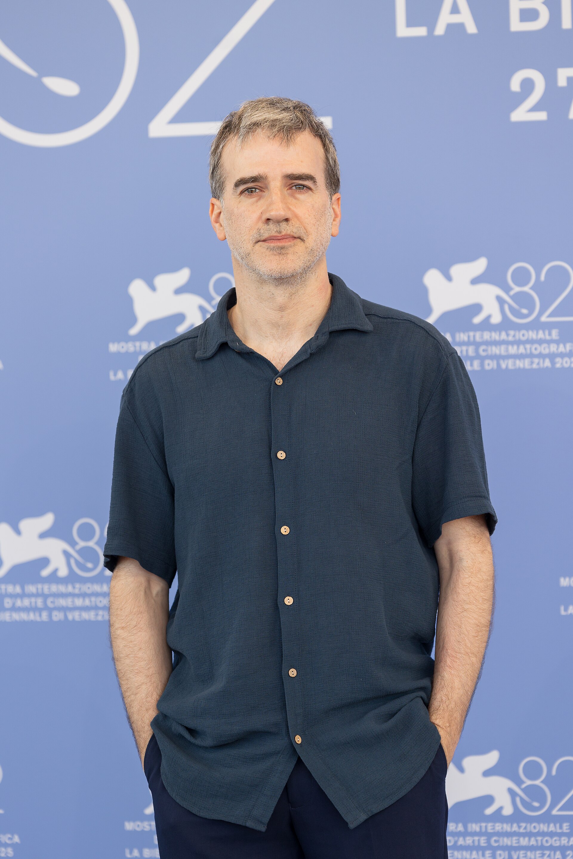 Daniel Hendler, actor, at 82nd Venice International Film Festival in Venice, Italy for the film "Un Cabo Suelto" (A Loose End).