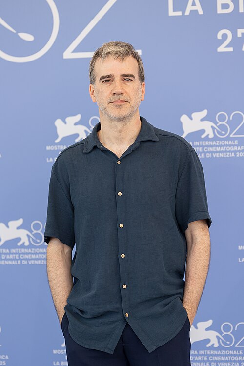 Daniel Hendler, actor, at 82nd Venice International Film Festival in Venice, Italy for the film "Un Cabo Suelto" (A Loose End).