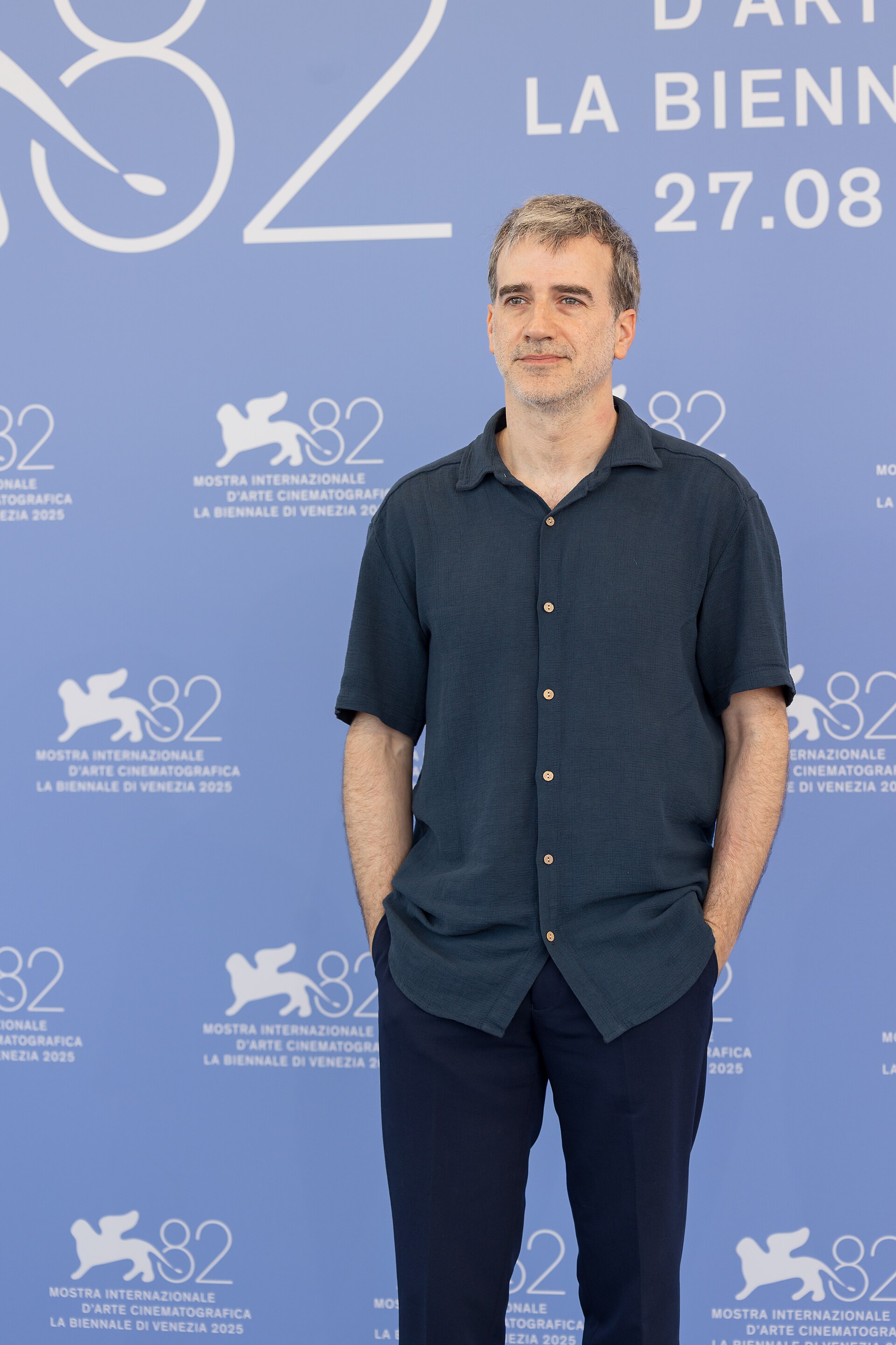 Daniel Hendler, actor, at 82nd Venice International Film Festival in Venice, Italy for the film "Un Cabo Suelto" (A Loose End).