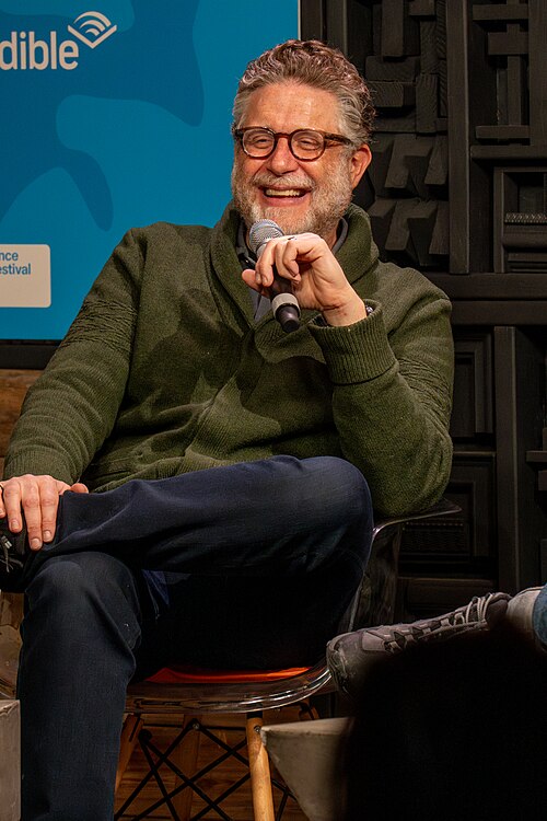 Daniel Noah at the 2025 Sundance Film Festival Visitations Podcast Recording