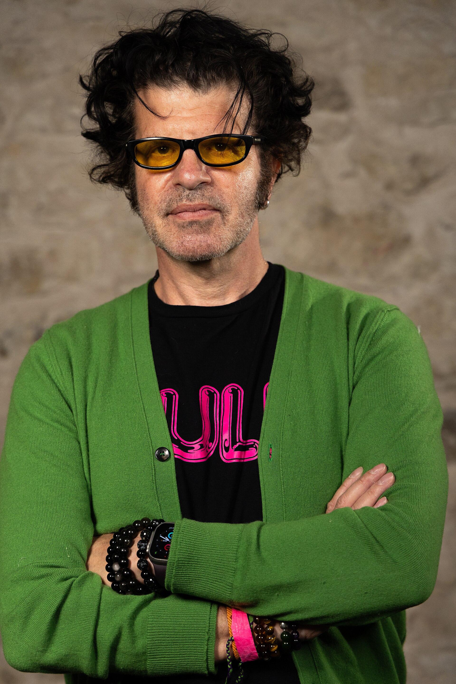 Daniel Raymont, Principal Actor, at the WikiPortraits studio at the 2025 SXSW Festival.