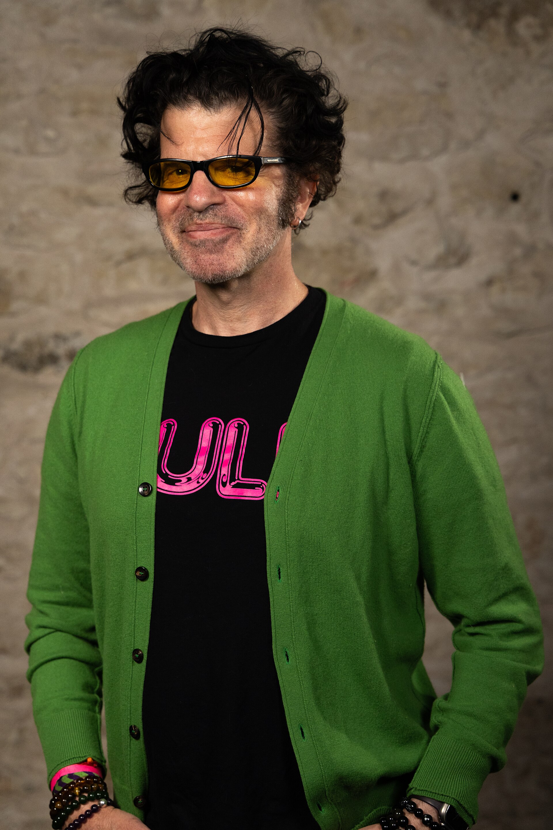 Daniel Raymont, Principal Actor, at the WikiPortraits studio at the 2025 SXSW Festival.