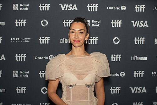 Danielle Ryan, actor in the film 'The End', at the 2024 Toronto International Film Festival