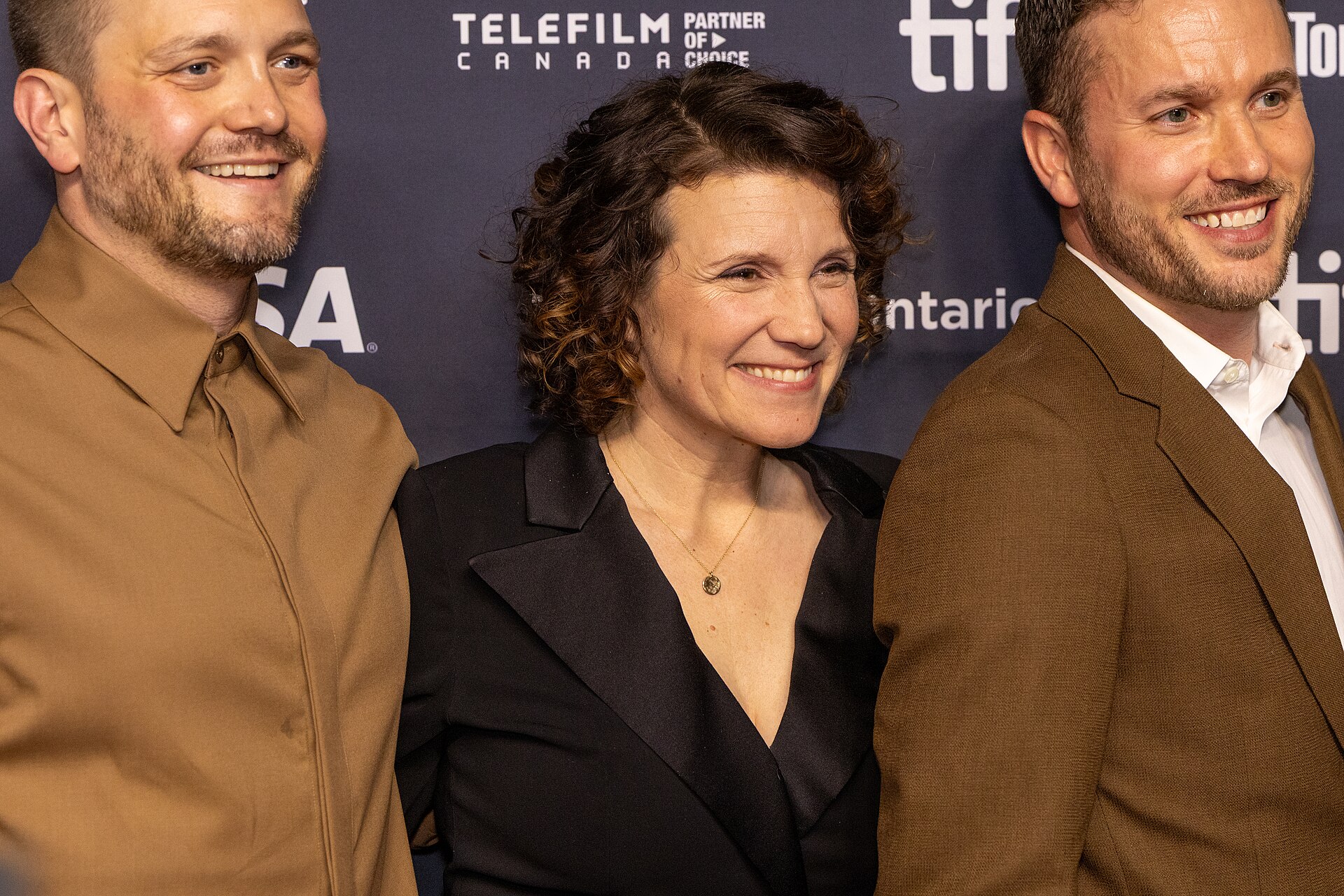 Danielle Woodrow, director, at the 2025 Toronto International Film Festival (TIFF) for the premiere of Wayward.