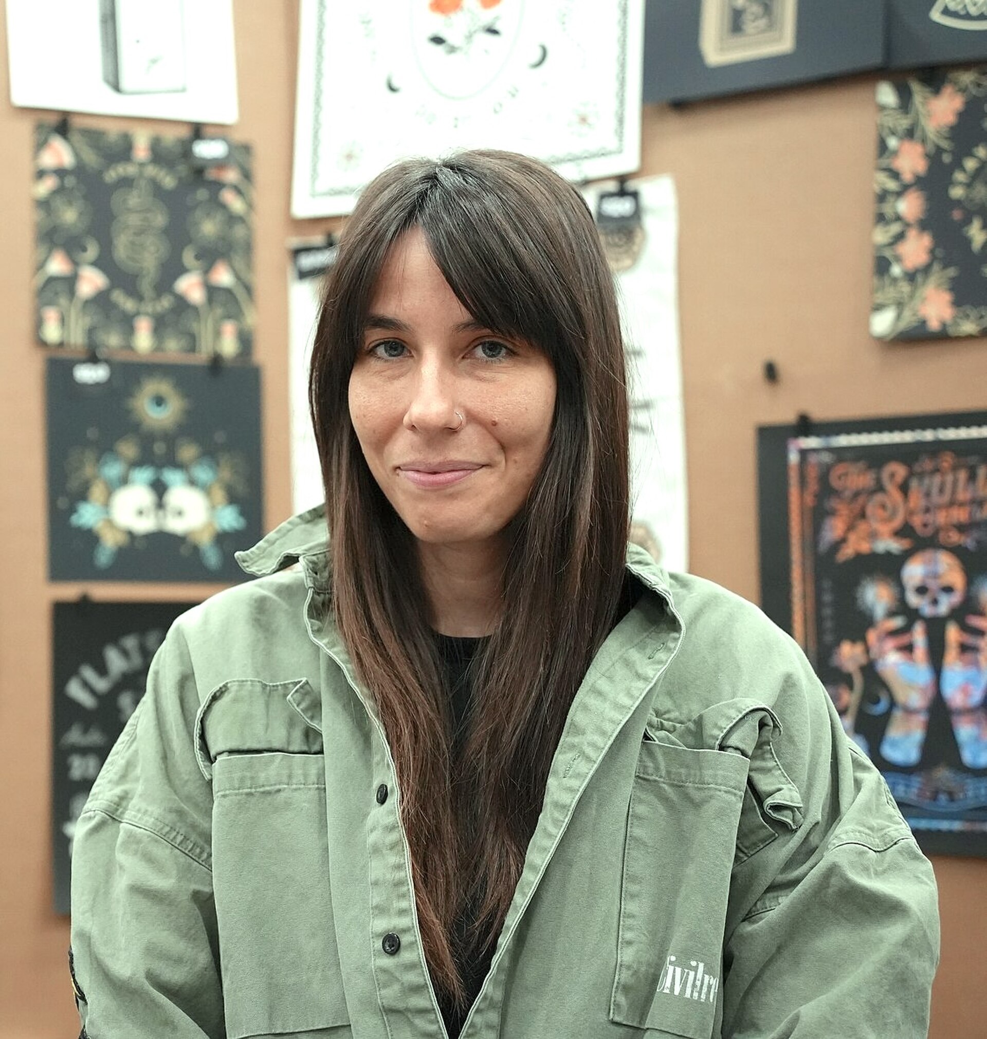 Daphna Sebbane, Flatstock exhibit at SXSW 2025 in Austin, Texas in March 2025.