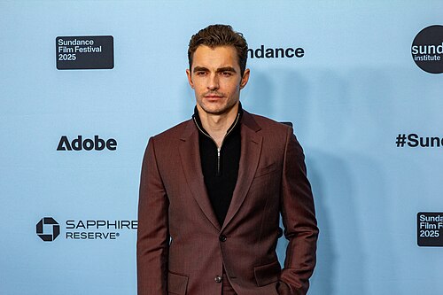 Dave Franco, actor, at the 2025 Sundance Film Festival for the movie Together.