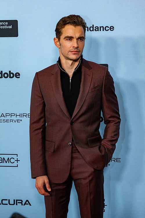 Dave Franco, actor, at the 2025 Sundance Film Festival for the movie Together.