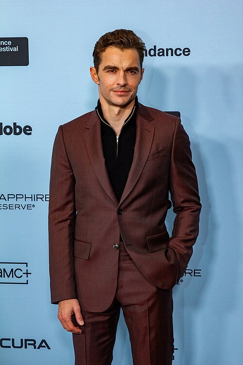 Dave Franco, actor, at the 2025 Sundance Film Festival for the movie Together.