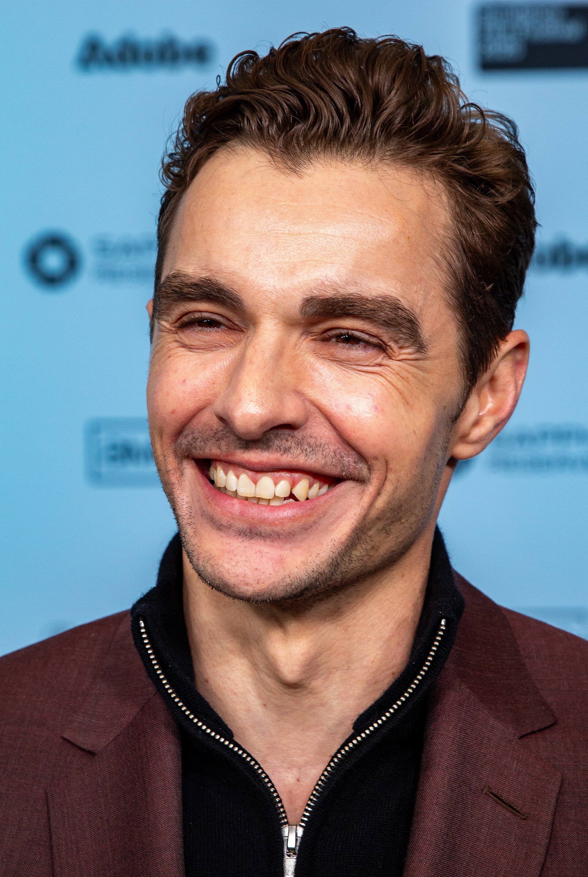 Dave Franco, actor, at the 2025 Sundance Film Festival for the movie Together.