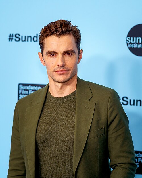 Dave Franco, actor, at the 2025 Sundance Film Festival for the movie Bubble & Squeak.