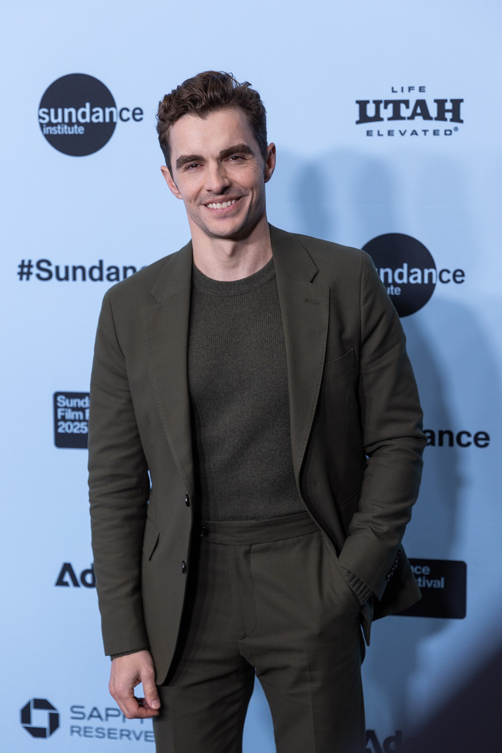 Dave Franco at the premiere of "Bubble & Squeak" at the 2025 Sundance Film Festival