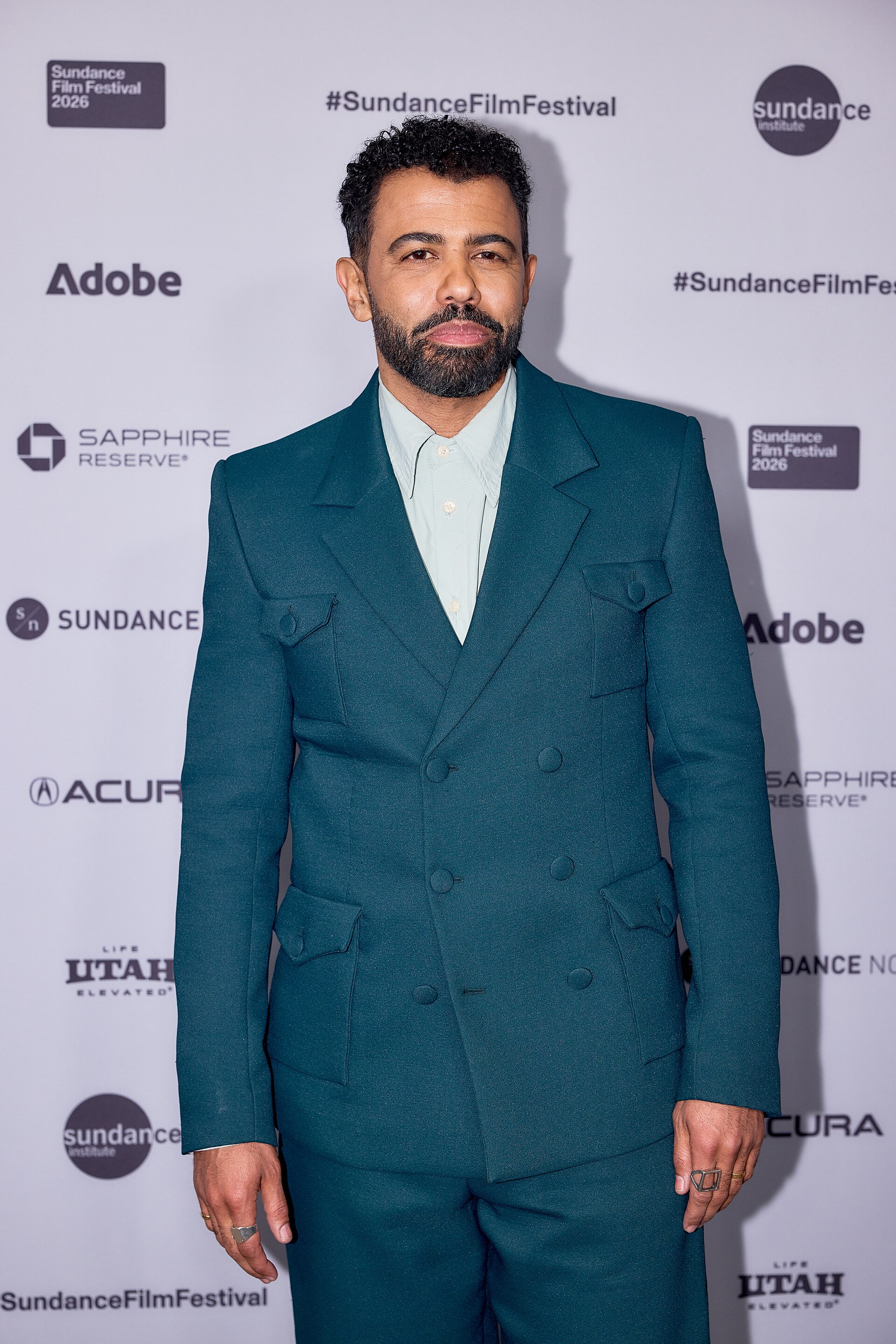 Daveed Diggs at the 2026 Sundance Film Festival for In the Blink of an Eye