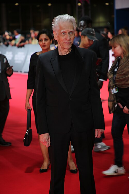 David Cronenberg, director, at the 2024 Toronto International Film Festival (TIFF) for the movie The Shrouds.