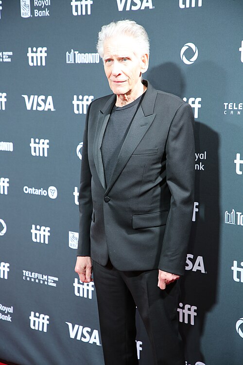David Cronenberg, director, at the 2024 Toronto International Film Festival (TIFF) for the movie The Shrouds.
