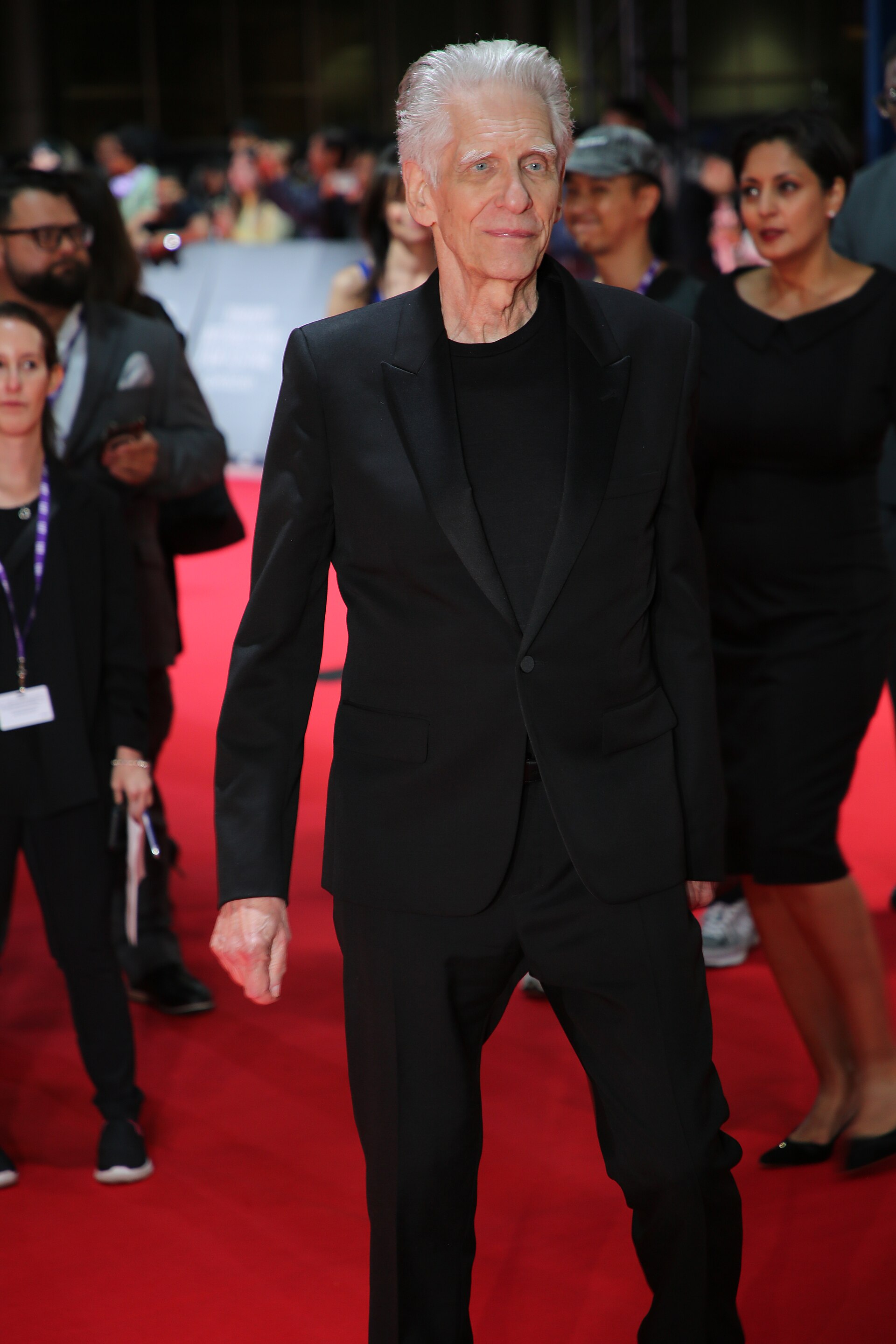 David Cronenberg, director, at the 2024 Toronto International Film Festival (TIFF) for the movie The Shrouds.