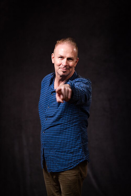 David Petersen at the 2024 Sundance Film Festival on January 22, 2024.