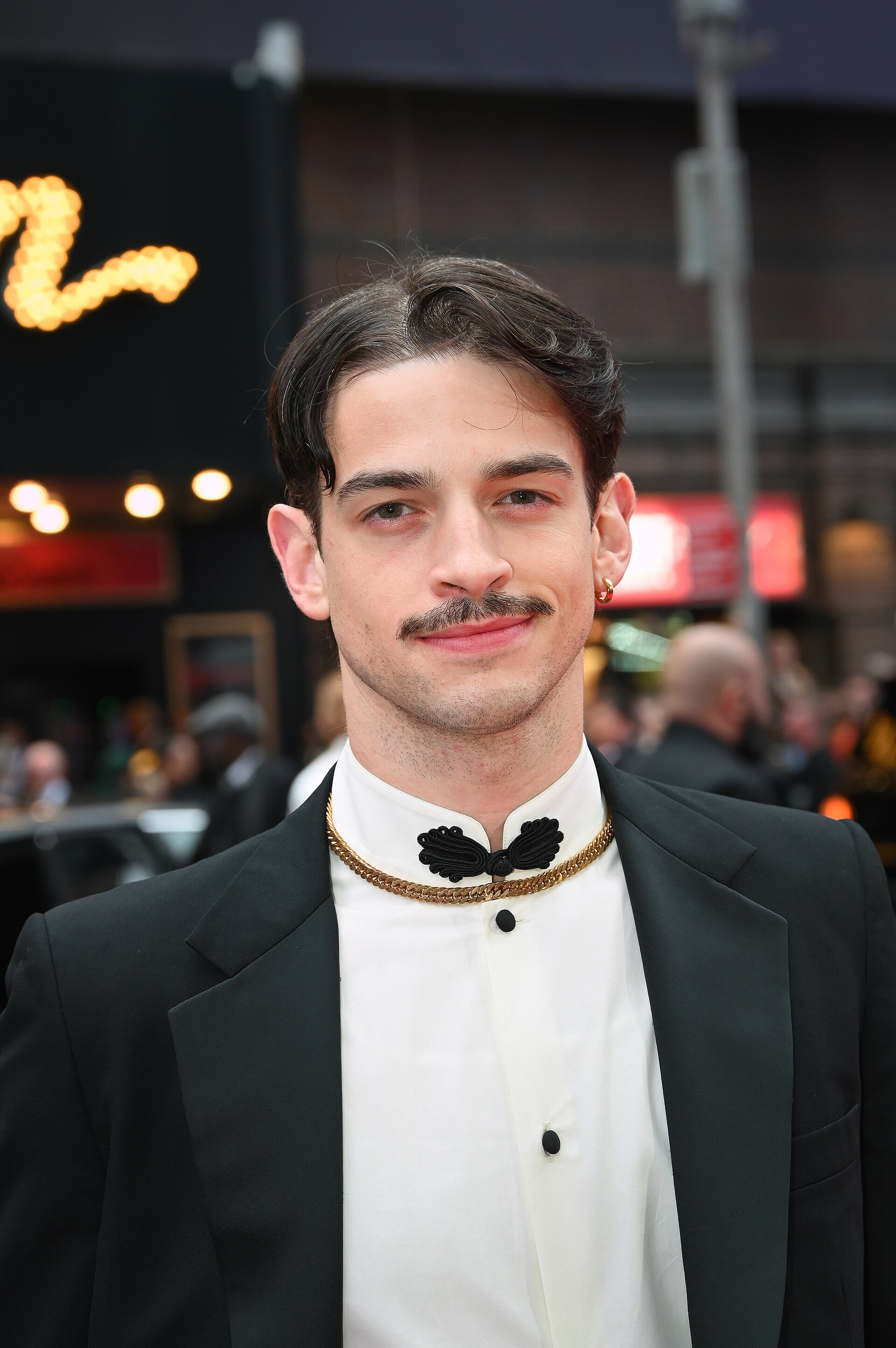 David Mattar Merten at the Opening Night of "Good Night, and Good Luck" on Broadway, April 2025