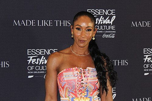 DeBlair Tate at the Essence Festival of Culture 2025 in New Orleans, Louisiana in July 2025.