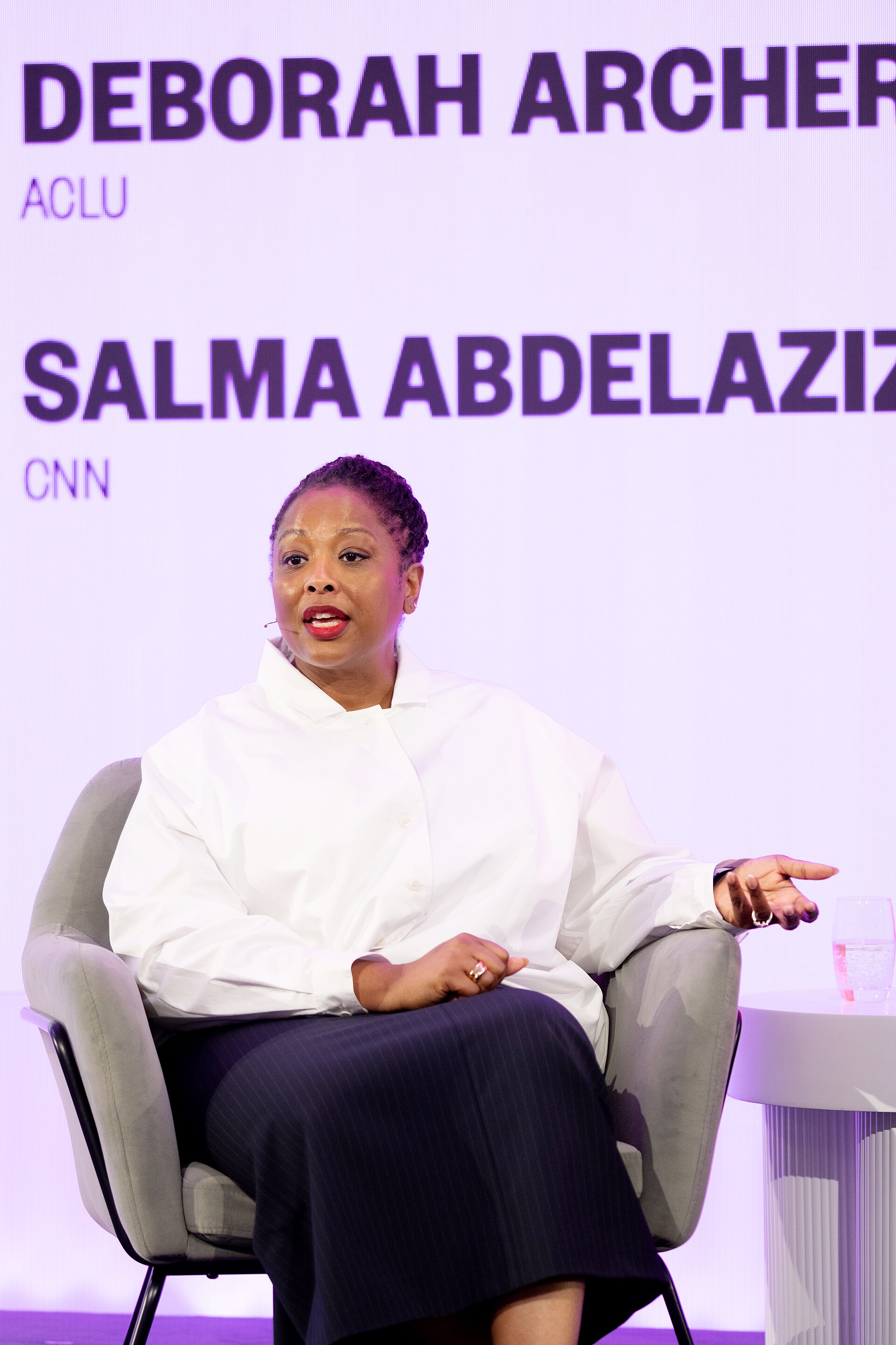 Deborah Archer, american civil rights lawyer and law professor, at the SXSW London festival hosted in London, United Kingdom in June 2025