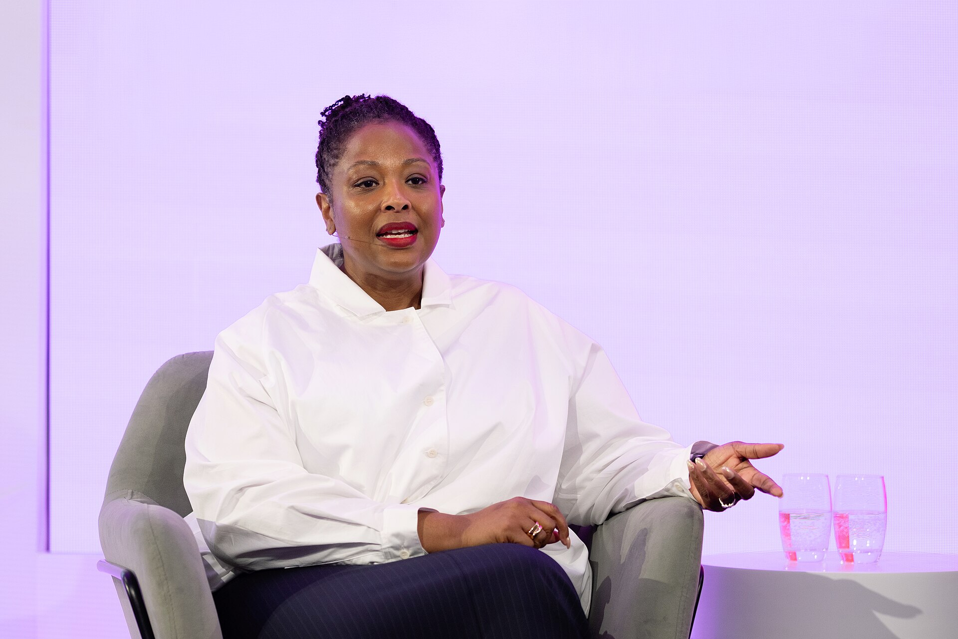 Deborah Archer, american civil rights lawyer and law professor, at the SXSW London festival hosted in London, United Kingdom in June 2025