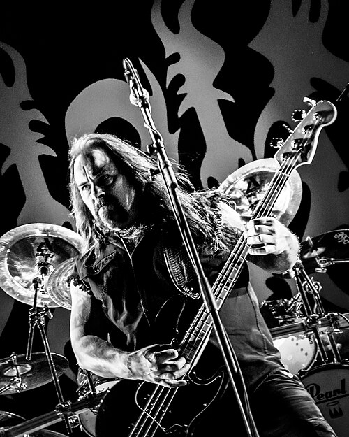 Glen Benton at viking & metal festival Midgardsblot, Borre Horten Norway, 2019