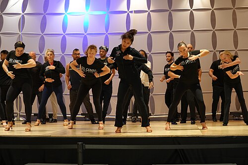 Del Campo Dance Studio, dancers, at California Dance Festival in Sacramento, California in June 2025