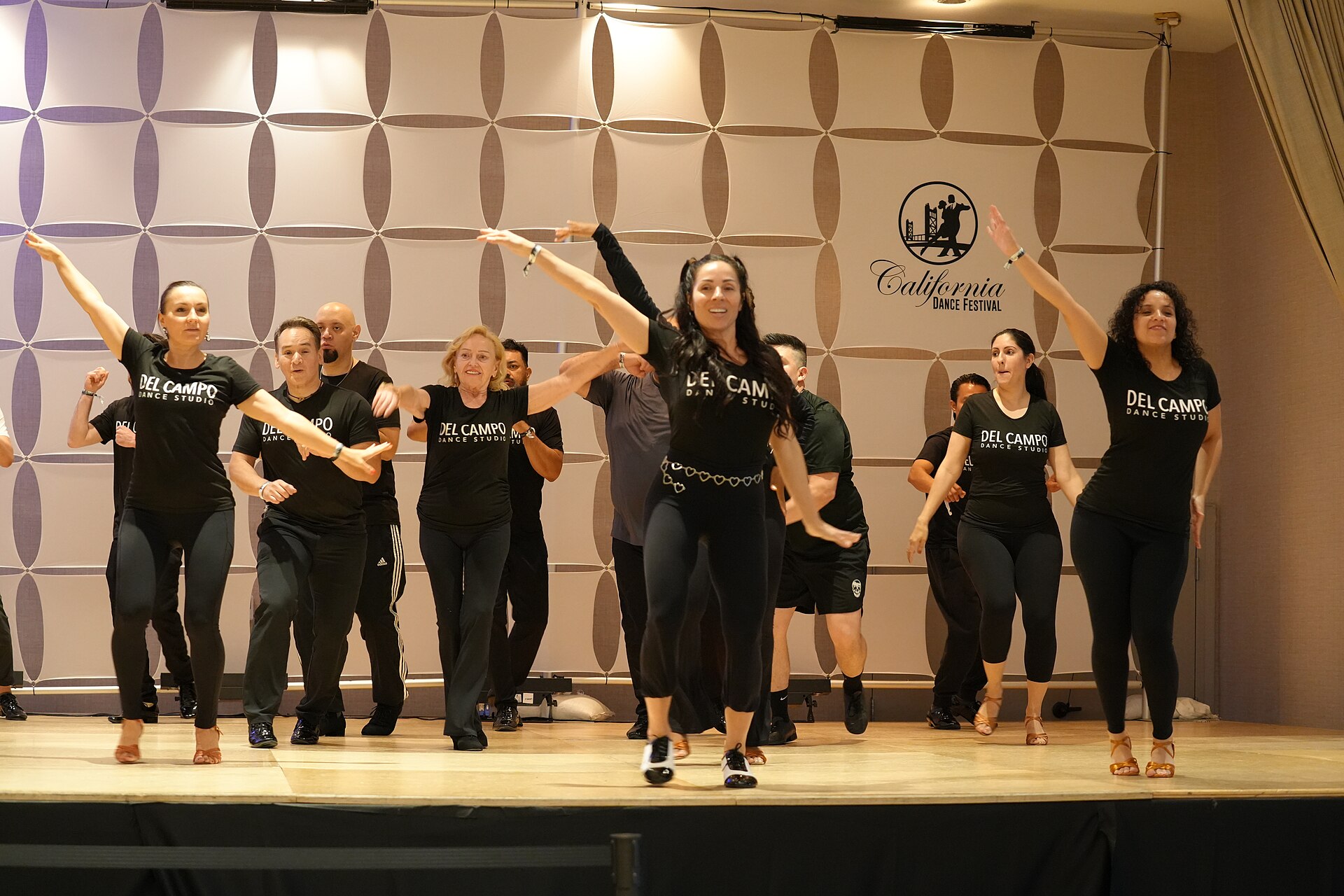 Del Campo Dance Studio, dancers, at California Dance Festival in Sacramento, California in June 2025