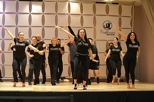 Del Campo Dance Studio, dancers, at California Dance Festival in Sacramento, California in June 2025