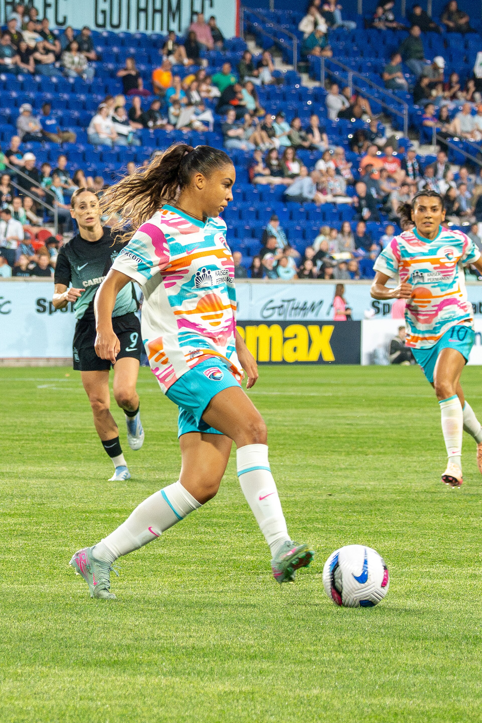 Delphine Cascarino during Gotham FC vs San Diego Wave on 5.16.25