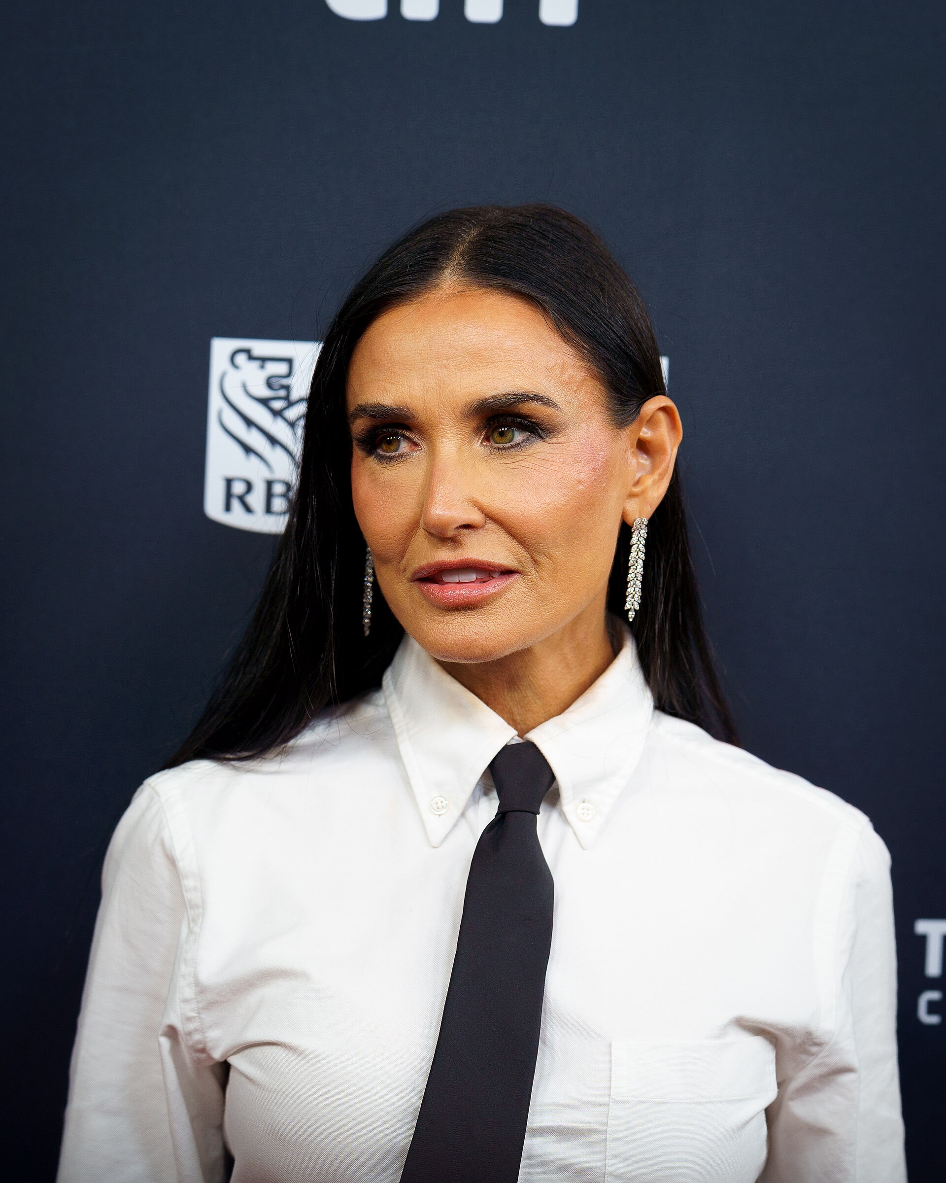 Demi Moore, actor, at the 2024 Toronto International Film Festival (TIFF) in Toronto, Canada