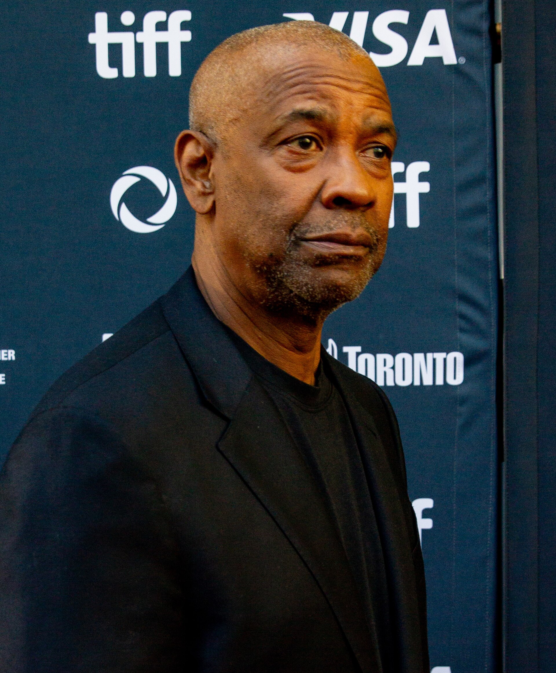 Denzel Washington at the 2024 Toronto International Film Festival (TIFF) for the movie The Piano Lesson.
