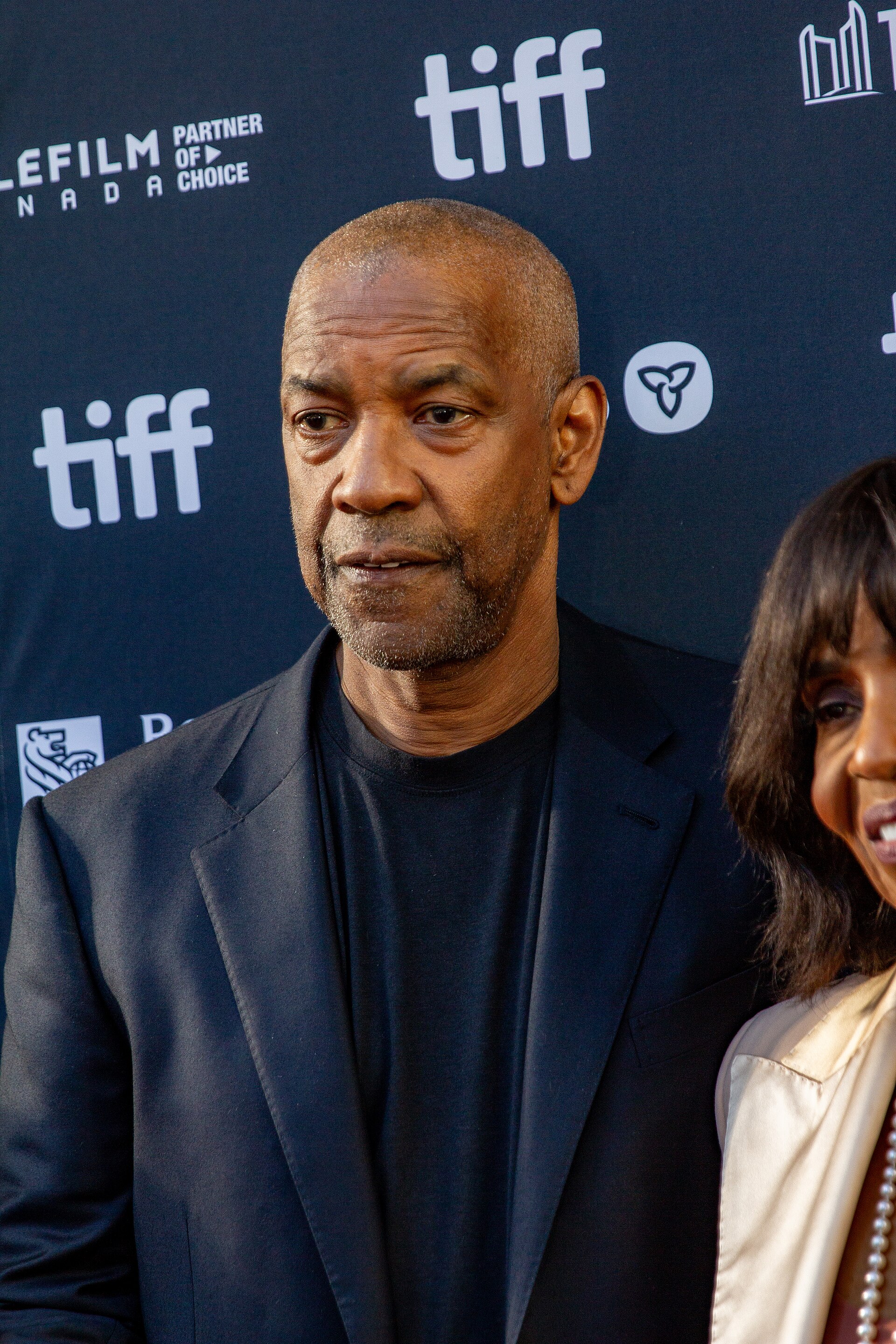 Denzel Washington  at the 2024 Toronto International Film Festival (TIFF) for the movie The Piano Lesson.