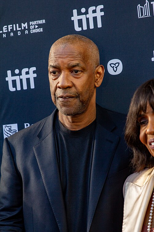 Denzel Washington  at the 2024 Toronto International Film Festival (TIFF) for the movie The Piano Lesson.