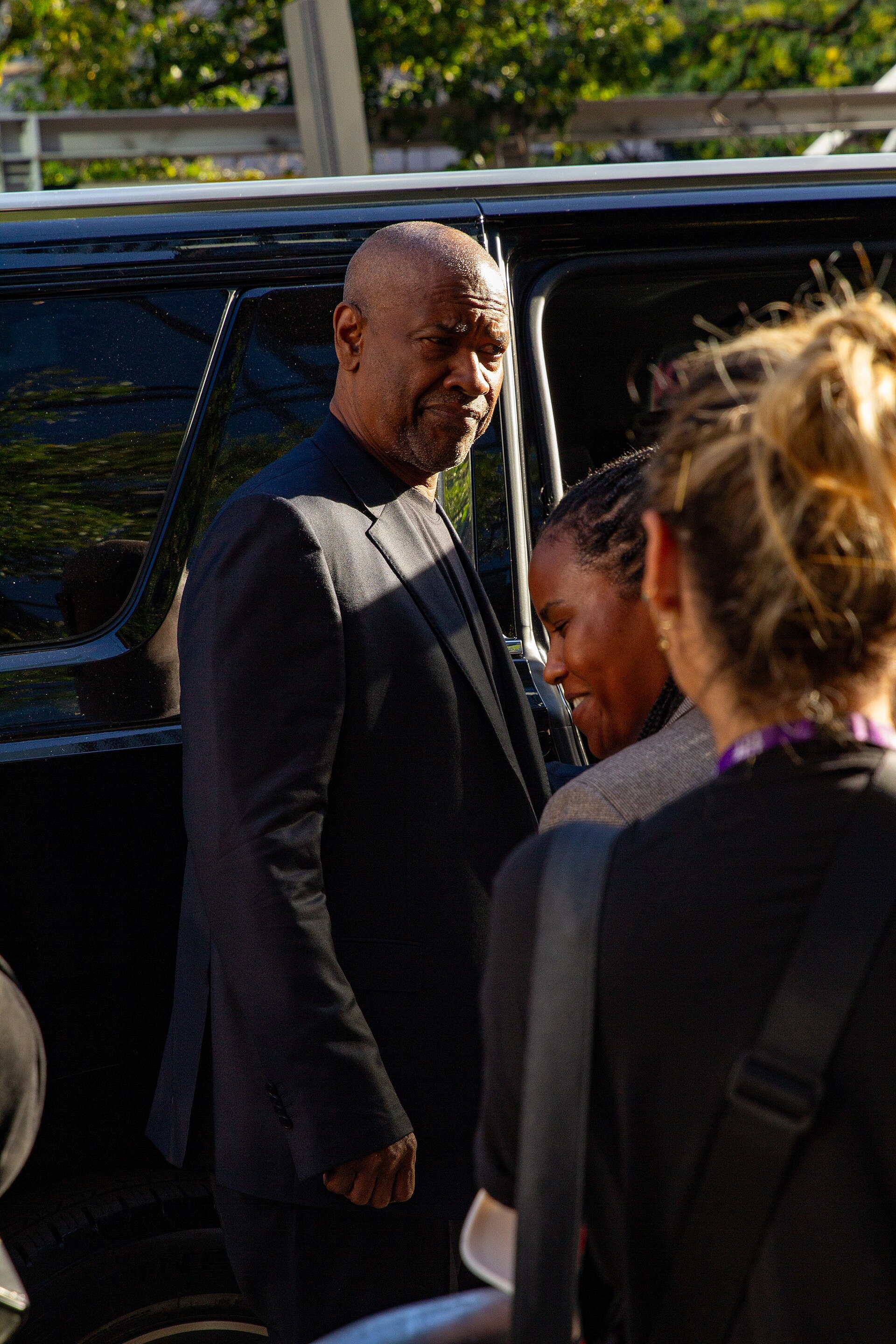 Denzel Washington at the 2024 Toronto International Film Festival (TIFF) for the movie The Piano Lesson.