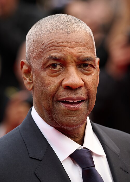 Denzel Washington attends the premiere of the film "Highest 2 Lowest" at the 2025 Cannes Film Festival