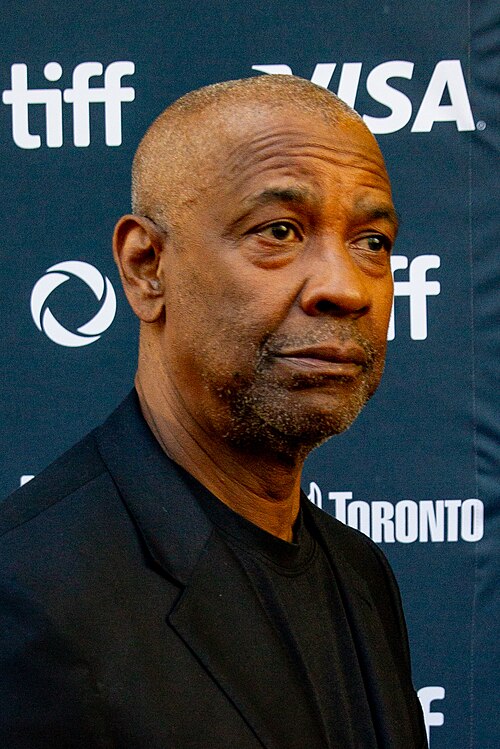 Denzel Washington at the 2024 Toronto International Film Festival (TIFF) for the movie The Piano Lesson.