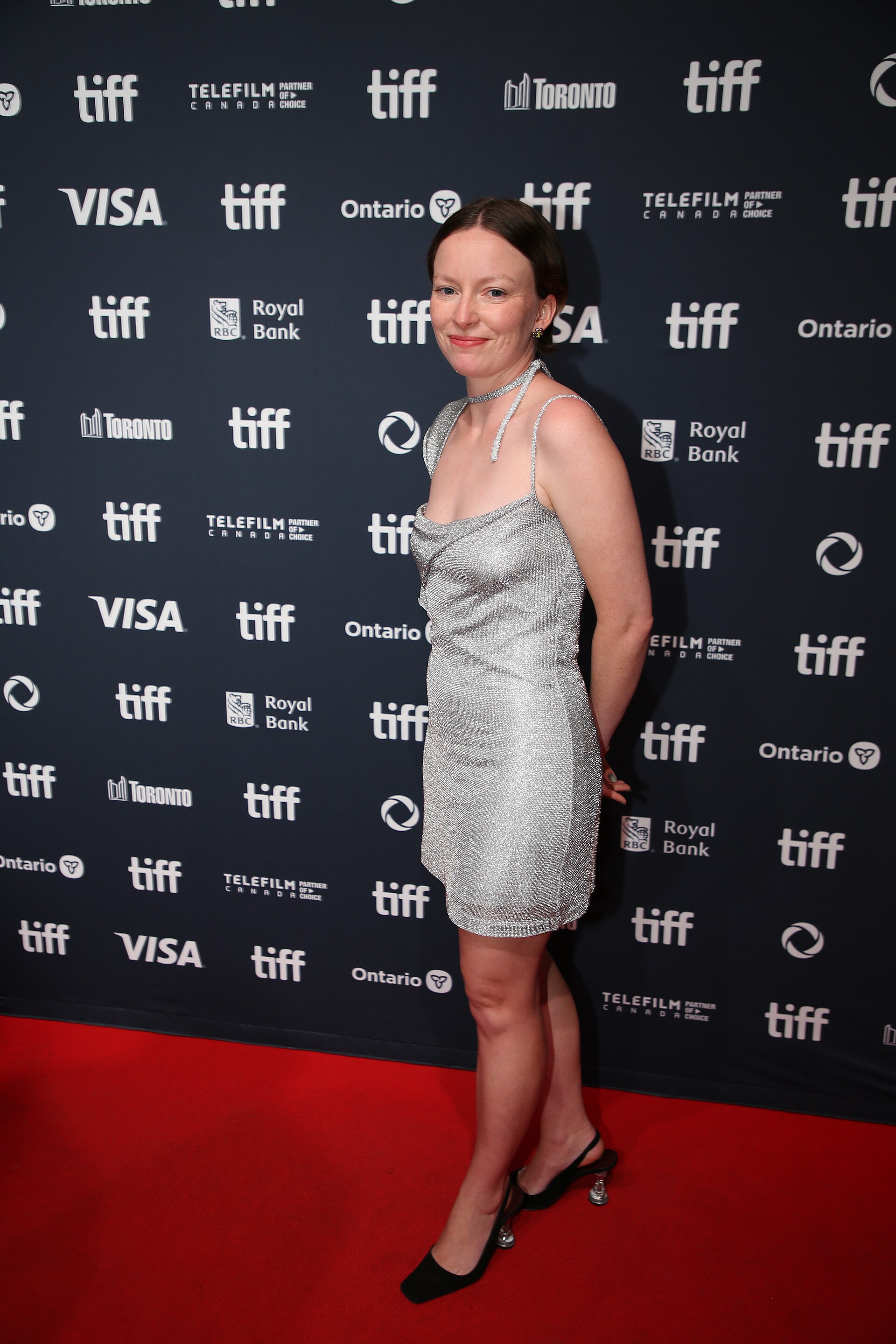 Deragh Campbell, actor, at the 2024 Toronto International Film Festival (TIFF) for the movie Matt and Mara.