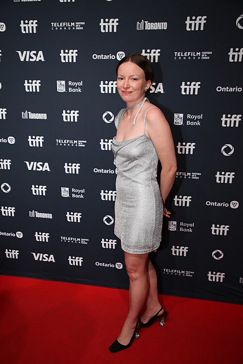 Deragh Campbell, actor, at the 2024 Toronto International Film Festival (TIFF) for the movie Matt and Mara.