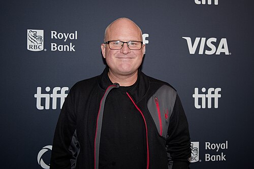 Derek Kolstad at the 2025 Toronto International Film Festival