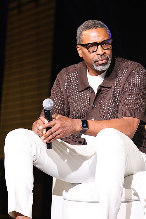 Derrick Johnson, president of the NAACP, speaking at a panel on civil rights at the Global Black Economic Forum at at Essence Festival 2025