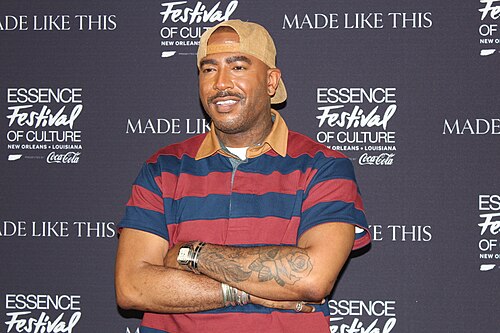 Dex Robinson at the Essence Festival of Culture 2025 in New Orleans, Louisiana in July 2025.