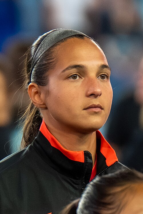Deyna Castellanos during Gotham FC vs Portland Thorns FC on 26 Sep 2025