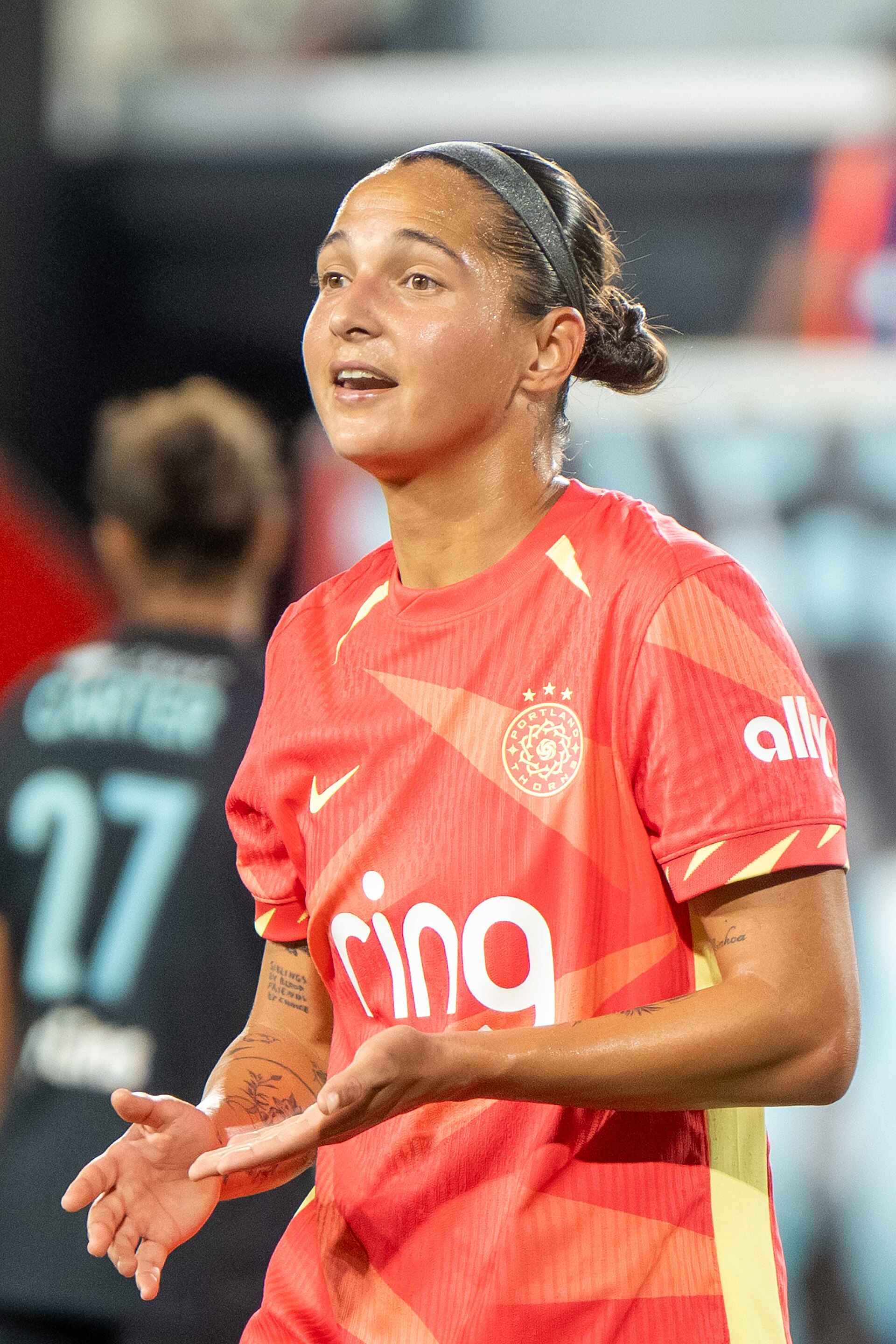 Deyna Castellanos during Gotham FC vs Portland Thorns FC on 26 Sep 2025